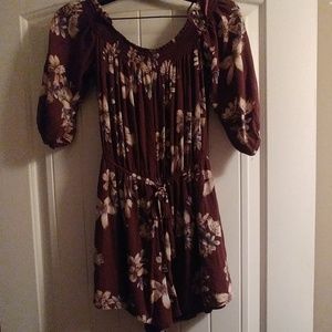 One LOVE CLOTHING ROMPER.